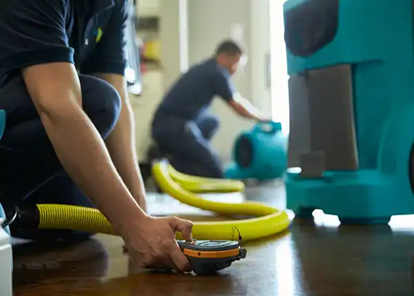 water damage restoration service Linesville